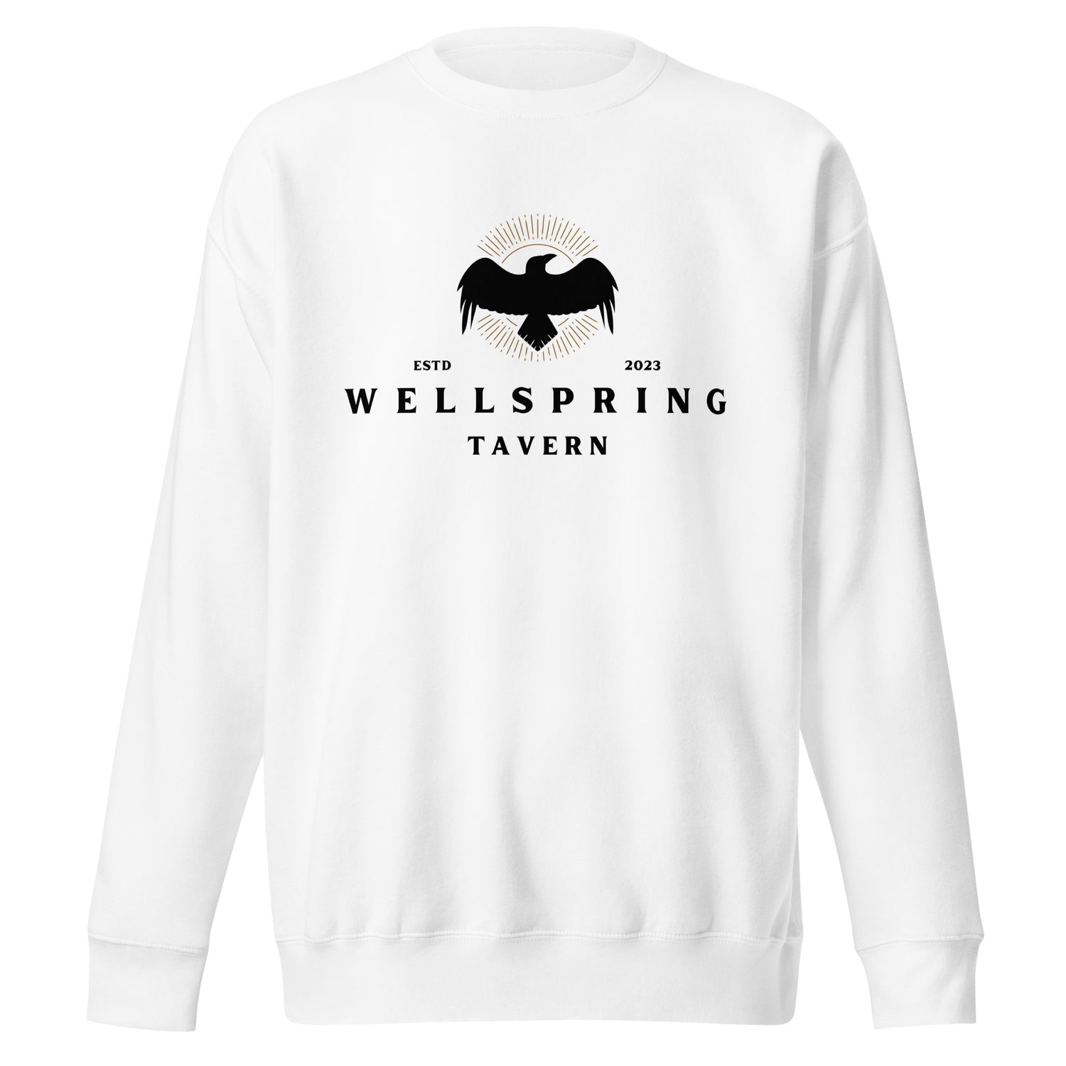 Wellspring Tavern Sweatshirt - White